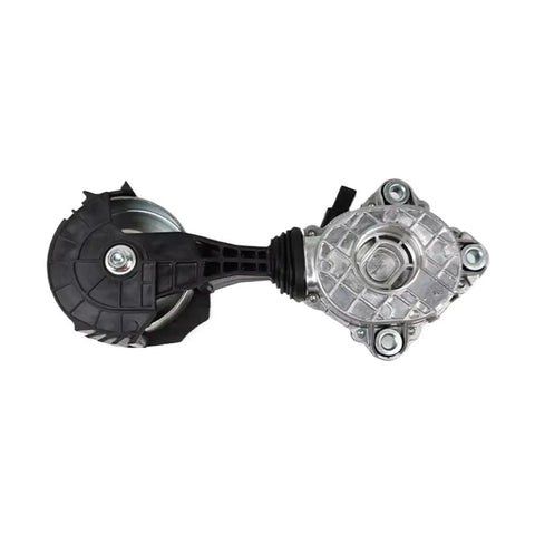 Top Notch Drive Belt Tensioner Bearing Pulley Replaces APV3628 And 11287598833 For BMW Mini Cooper R56 R55 R57 R60, showing black plastic and metallic components.
