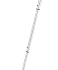 Built Like A Tank Four Inch Dual Measuring Wheel With Sturdy Telescoping Shaft And Five Digit Counter Counts Up To Ten Thousand Feet For Contractors Running Around All Day Long with dual wheels and adjustable shaft.