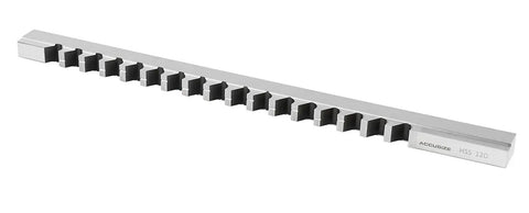 12mm Style D Keyway Broach HSS With Ground Solid Bar For Accurate Keyway Cuts In Inch Or Metric Sizes on white background