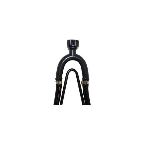 Universal Outboard Dual Water Feed Rectangular Motor Flusher For Boats With Hassle Free Hose Hookup Self Adjusting Yoke