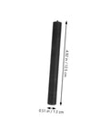 Single punch from 28 Piece Cylindrical Punch Set With Non Slip Base For Woodworking And Maintenance Tools, 4.92 in length, 0.51 in diameter.