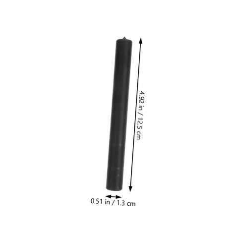 Single punch from 28 Piece Cylindrical Punch Set With Non Slip Base For Woodworking And Maintenance Tools, 4.92 in length, 0.51 in diameter.