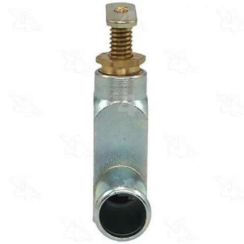 Heavy Duty Under Dash Climate Control Valve Direct Factory Swap Manual Shut Off Regulator with brass core and silver finish.