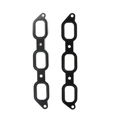 Engine Gasket Set Aj126 Direct Replacement For Supercharged 3.0L V6 featuring two black gasket pieces for Jaguar models.