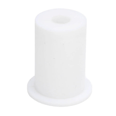 Six Pack Premium Wall Grommets For Cables Featuring 1 Inch Holes, Great Silicone Routing Kit To Hide Rectangular Satellite And Ethernet Wires, Slap Clean Look For Your Tech Setup And Slash The Mess Today. White silicone wall cable grommet with 1 inch hole