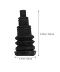 Four Pack Car Wire Grommet Kit Rubber Wire Boot For Vehicle Cable Management, Vibration Dampening, Weather Resistant, 3.93 in x 1.77 in