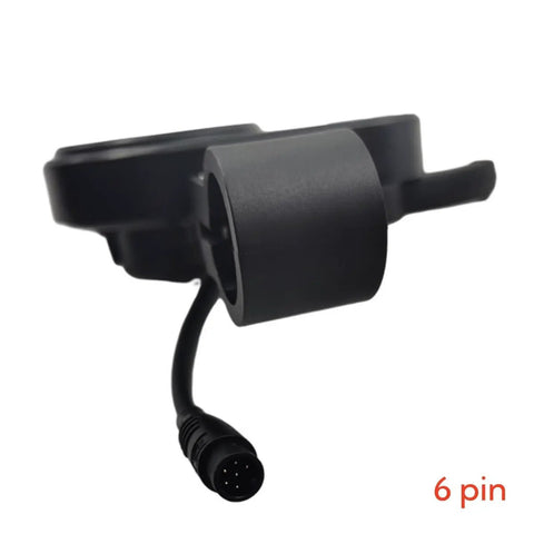 TF100 LCD Ebike Thumb Throttle Controller 6 Pin 2 In 1 With Waterproof Display