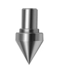 Slick Live Bearing Tailstock Center And Drill Chuck Adapter Kit For Mini Lathe Wood Turning Metalworking Projects featuring stainless steel tailstock center.