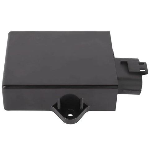 High Performance CDI Box For Arctic Cat 400 Kawasaki KFX400 And Suzuki Quadsport Z400 2005 Through 2008, black, rectangular device, side view