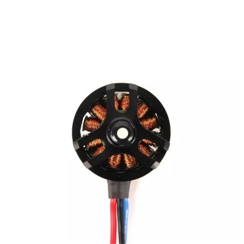 Top view of 920KV Brushless Drone Motor CCW Replacement for S500 V2 and X500 Kits showing copper windings and wiring