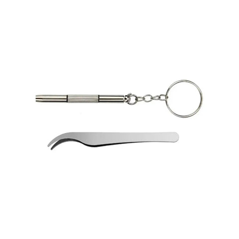 Rock Solid Stainless Steel Watch Screws And Nut Assortment With Precision Screwdriver Set For Micro Glasses Repair And Watchmaking Quick Fixes tool kit with screwdriver and tweezers