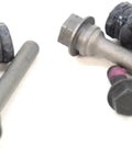 Genuine Caliper Pin Kit 68003777AA For Brake Calipers OEM Part with precise pins and rubber bushings on white background