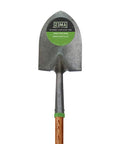 Steel Floral Shovel With Tempered Blade For Tight Space Digging Cushioned Grip Handle Durable Hardwood Shaft Power Collar For Strength