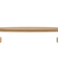 Richard Cabinet Pull Satin Bronze 128 Mm Center To Center With Stately Step Profile and Soft Square Shape front view