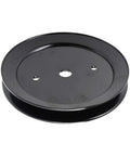 Top Notch 2 Pack Spindle Drive Pulleys For Your Ride With Part Numbers 195945 And 197473 Compatible With 42 And 46 Inch Mowers, black pulley.