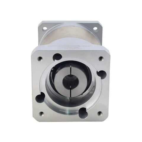 Front view of Planetary Gearbox Reducer 20 To 1 For NEMA 34 Stepper Motor Backlash About 15 Arc Minutes 86mm Flange Metal Housing