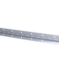 Master Crafted Seventy Two Inch Continuous Steel Hinge With Smooth Nickel Plating for cabinet doors and access panels.