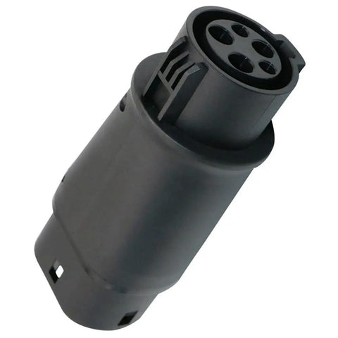 Top Shelf Plug And Play Type 1 To Type 2 EV Charger Adapter 32A Electric Vehicle Socket Converter with 5-pin design.