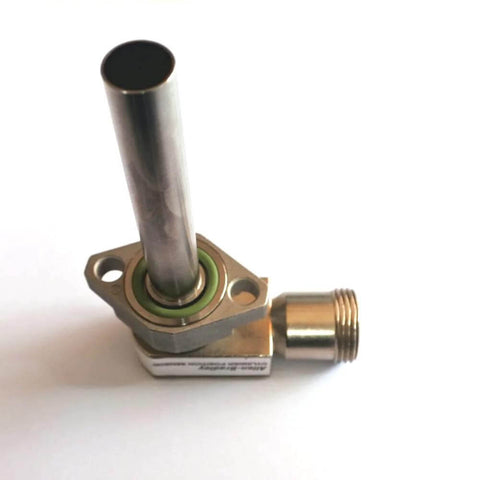 Waterjet pump proximity switch kit with vertical metal shaft, brass body and green seal, threaded connector (SL4/SL5)