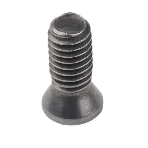 Kickass Metric Socket Head Cap Screws For Cnc Lathe Tool Holders And Carbide Clamps Hardcore Alloy Steel 12.9 Black Oxide Coating close-up of screw