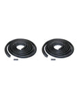 Dodge W250 Pickup Door Seal Kit Set for Driver and Passenger Sides, OE-Quality Weather Strips, Easy Install, Beefy Rubber Gaskets