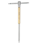 Real Heavy Duty 4Mm Metric Sliding T Handle Hex Key Wrench Crafted From Heat Treated Chrome Vanadium Steel Features A Smooth Spin Sleeve For Fast Home Fixes And Pro Garage Grind, with dual grip design.