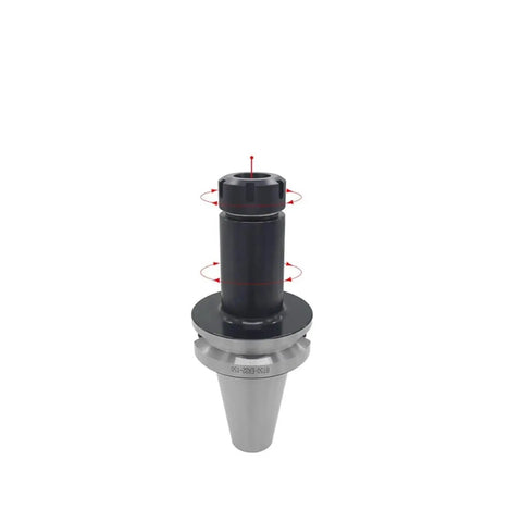 Heavy Duty Flexible Cnc Collet Bt50 Er25 400Mm Long Shank Milled And Ground With Badass Durability, showcasing a durable stainless steel collet.