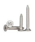 100Pcs M2 304 Stainless Steel Spectacle Screw Kit Metric Threaded Eyeglasses And Watch Fixing Bolts Silvery Metal Screws For DIY Repairs Go To Home Office Furniture And Hobby Projects Durable And Versatile, close-up of silver M2 stainless steel screws