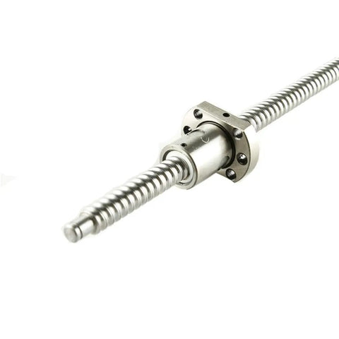 Top Shelf SFU1204 C7 Precision Ball Screw And Single Ball Nut Set Premium Bearing Steel Lead Screw Delivers Dead Straight Action For Bulletproof CNC Builds Measuring 1500 Mm Long