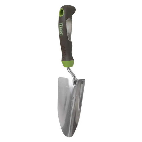 Stainless Steel Hand Trowel With Ergo Gel Grip 13 Inch Cushioned Comfort Handle For Gardening In Tight Spaces Containers And Open Beds