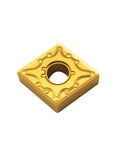 Pro Grade Carbide Turning Inserts CNMG431 CNMG432 gold PVD coated for CNC lathe, steel and stainless steel machining
