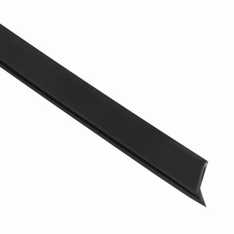 High Performance Rubber Paddle Guard Shield For 100CM Blades, sleek black rubber paddle strip for kayaks and SUPs