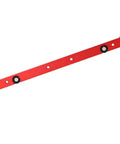 Heavy Duty Anodized Aluminum Miter Bar And T Slot Track Rail Featuring Rock Solid Build And Ultra Smooth Glide 300mm Red