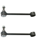 Heavy Duty Rear Sway Bar Links Pair For Cadillac Escalade Esv 02 To 2020, black steel construction for enhanced stability.