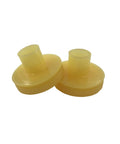 Heavy Duty Replacement Head Valve For Pneumatic Nailers featuring tough as nails construction, two yellow valve heads for consistent performance.