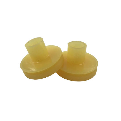 Heavy Duty Replacement Head Valve For Pneumatic Nailers featuring tough as nails construction, two yellow valve heads for consistent performance.
