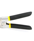 Close-up of 75mm Curved Sheet Bending Pliers For Metal Seaming And Edge Forming, showcasing durable steel construction and ergonomic grip