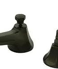 Metropolitan 8 Inch Widespread Lavatory Faucet in Oil Rubbed Bronze with Solid Brass for Traditional or Modern Bathrooms