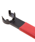 Close-up of Premium ER16M Collet Wrench Spanner Tool Kit With Non Slip Cover, heavy-duty design for CNC milling.