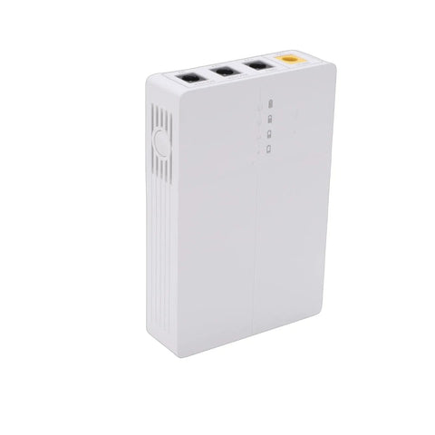 Keep The Connection Alive With This Solid 6000Mah Router And Modem Battery Backup Ups Reliable Six Hour Runtime Powers Both Devices