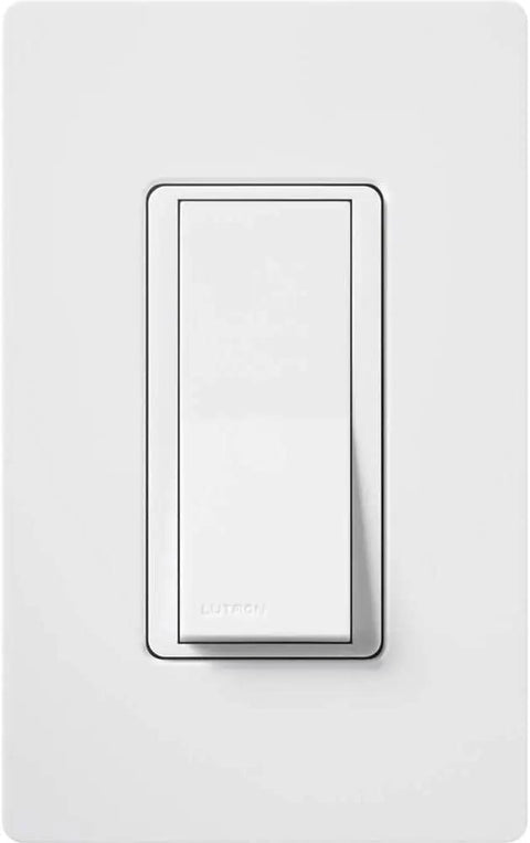 Claro On Off Light Switch 15 Amp Single Pole White 2 Pack CA1PS WH Easy Install Paddle Style Switch For Home Lighting And Ceiling Fans