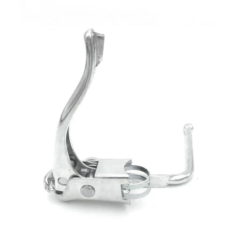 Single lightweight aluminum brake lever from the Bombproof Lightweight Aluminum Bicycle Brake Levers Dual Handle Set for 22.2mm handlebars.