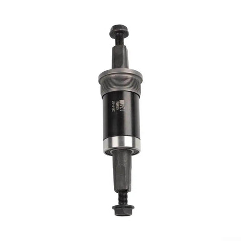 Solid Alloy Bike Bottom Bracket 73x124mm For E-Bikes With Iso Square Taper Fits Your Ride And Handles Harsh Snow Or Beach Sand Like A Boss Without Any Wobbly Issues. black alloy bike bottom bracket 73x124mm Iso square taper with sealed bearings