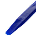 Close-up of blue tip of Plastic Wedge And Puller Combo DIY Prying Tool Kit For Automotive And Home Use, Beefy Medium Duty Durable Wedge And Puller Set