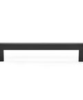 12 Pack Square Kitchen Cabinet Handles Matte Black Stainless Steel Drawer Pulls Six And A Quarter Inch Center To Center Contemporary Cabinet Hardware Budget Friendly With Durable Finish Easy Install Screws Included Value Pack front view
