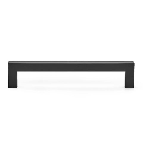 32 Pack Square Cabinet Handles Matte Black Drawer Pulls 6-1/4 Inch Cabinet Hardware For Kitchen Cabinets And Pantry Doors Modern Farmhouse Style