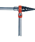 2-S Spiral Pipe Reamer Hand Tool For 1/4 To 2 Inch Pipes, Self-Feeding, shown with spiral design and sturdy handle