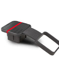 2 Inch Trailer Hitch Cover Dust Proof Plug Square Mouth Protector with American Flag for Receiver Tube Cap Black Red Line TPU