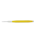 Pro Grade Cake Decorating Scriber Needle Tools No Sweat Gadget For Fondant Modeling Quick Fix Marker to mark templates, yellow handle.