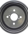 Centric 123.44032 C-Tek rear brake drum, metal automotive part with central bore and lug holes front view